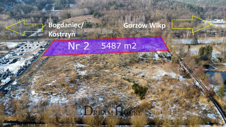 Działka Sprzedaż Gorzów Wielkopolski Wieprzyce 1